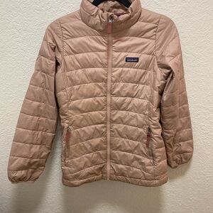 Patagonia Light Pink Quilted Jacket